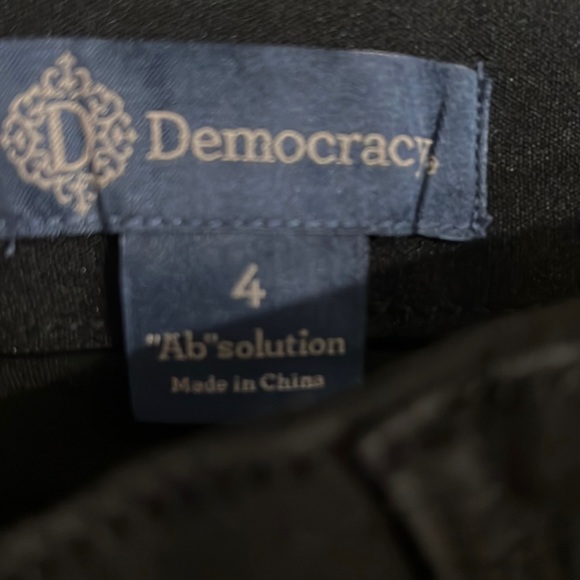 Democracy Black Booty Lift Jeggings Ab Solutions Jeans - Picture 6 of 11